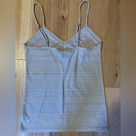 Sheer sparkly patterned tank top - Picture 2 of 2